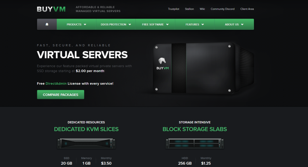 BuyVM：VPS/块存储补货通知 – AMD高性能VPS+超便宜块存储+1Gbps带宽(不限流量)，有Windows插图